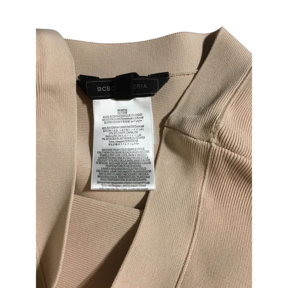 BCBGMAXAZRIA Ingrid Aline Skater Skirt XSmall Bare Pink - Picture 3 of 6